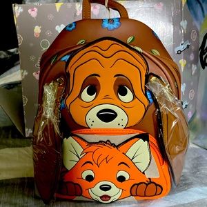 Loungefly-DisneyThe Fox andThe Hound Mini Backpack